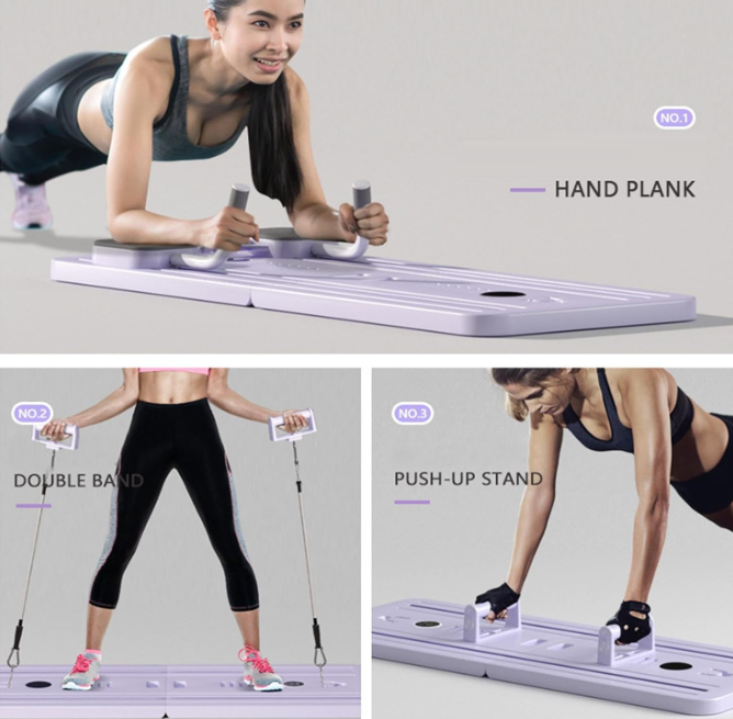 Folding Pilates Reformer Board