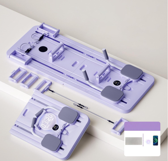 Folding Pilates Reformer Board