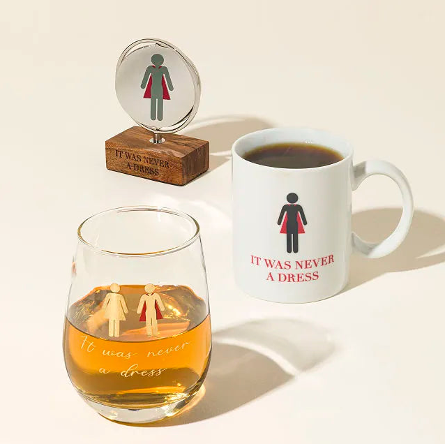 It Was Never A Dress Mug