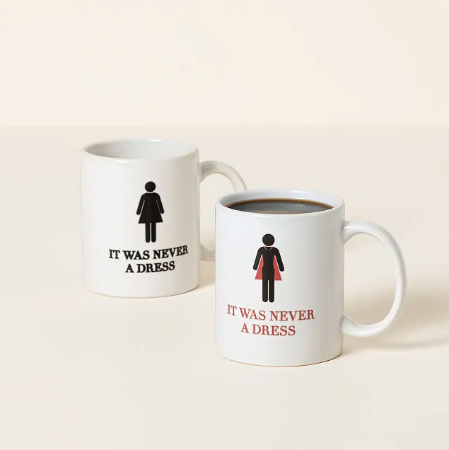 It Was Never A Dress Mug