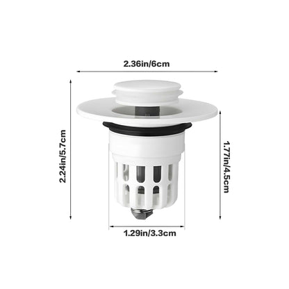 Bathroom Sink Plug Pop-Up Drain Filter
