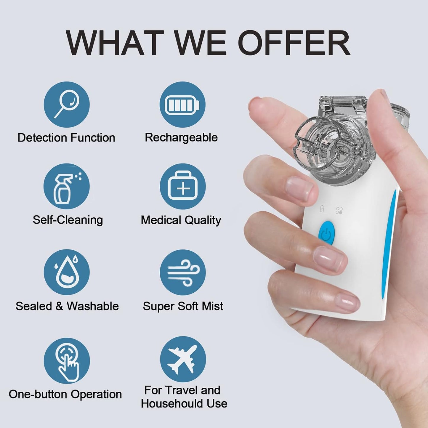 BreatheEasy Rechargeable Nebulizer