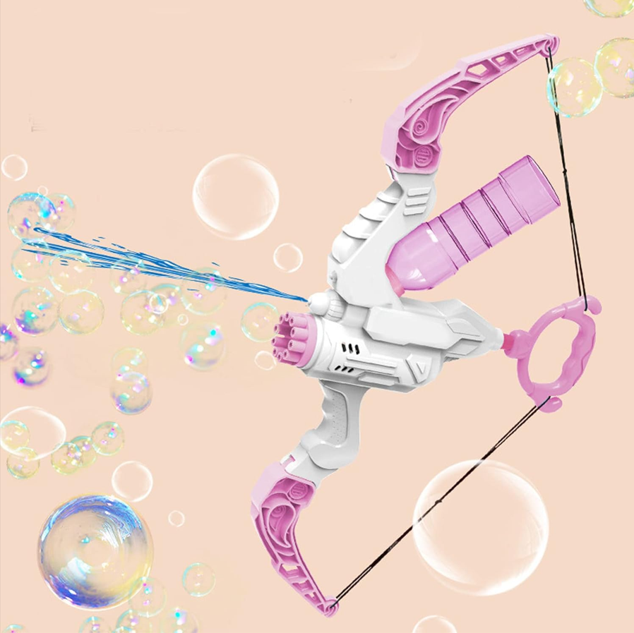 2-in-1 Water & Bubble Bow Machine Toy