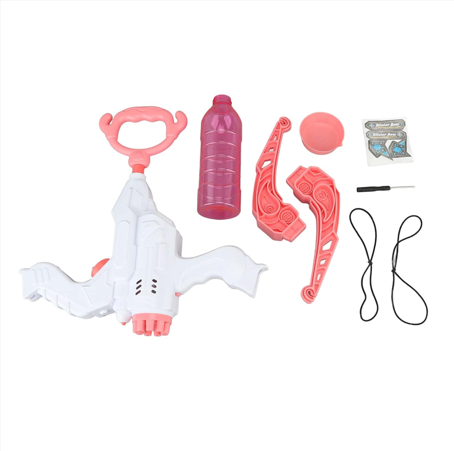 2-in-1 Water & Bubble Bow Machine Toy