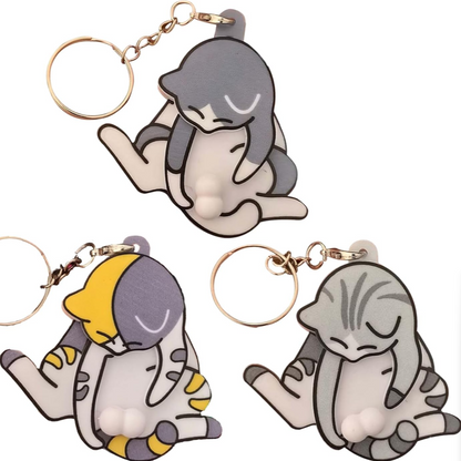 Cute Cat Keychain