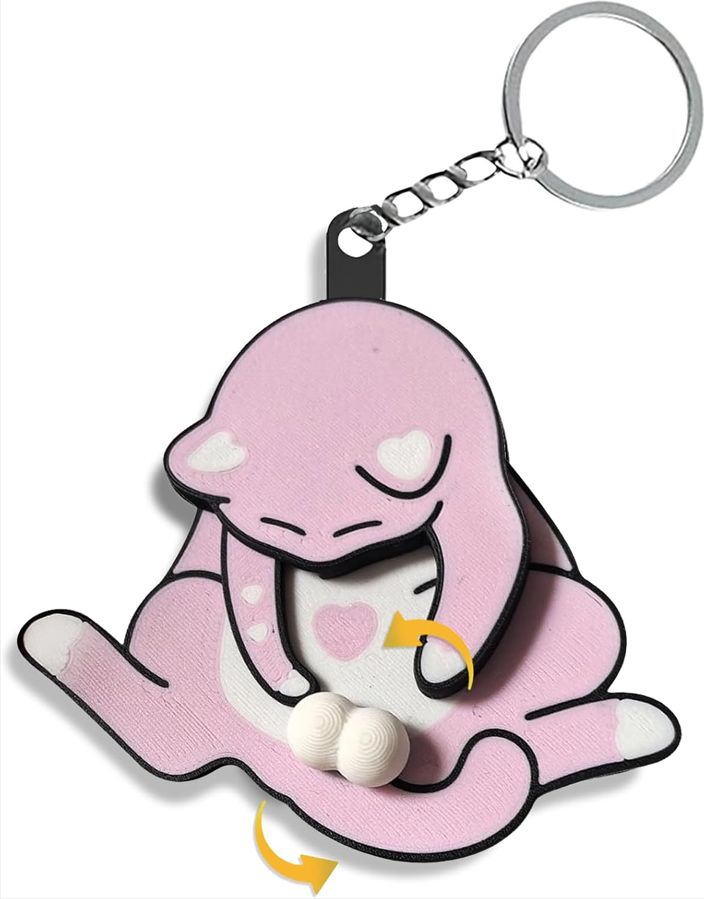 Cute Cat Keychain