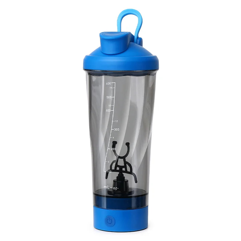 Premium Electric Protein Shaker Bottle, 600ml/20 oz Vortex Portable Mixer Cup/USB Rechargeable Shaker Cups for Protein Shakes office/gym